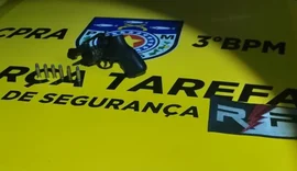 Homem é preso em Taquarana por porte ilegal de arma durante festa de Carnaval