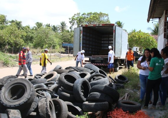 Prefeitura de Marechal Deodoro participa de Campanha de Coleta de Pneus