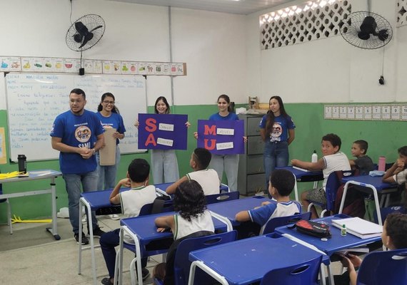 Edição 2024 do projeto Samu nas Escolas é iniciado em instituição de Maceió
