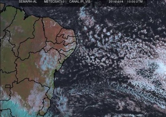 Chuvas passageiras podem ocorrer no final de semana em AL