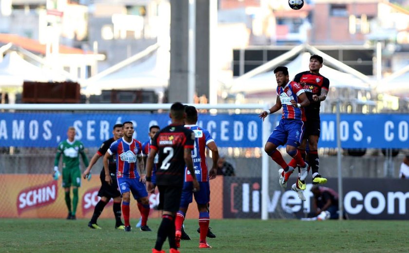 Bahia e Vitória ficam no empate pela Copa do Nordeste