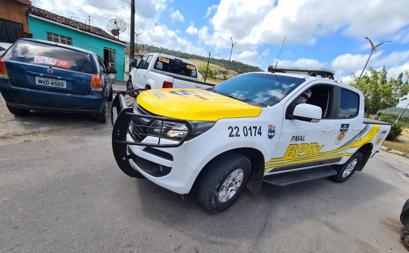 Em Boca da Mata, BPRv recupera veículo roubado com motorista sem CNH
