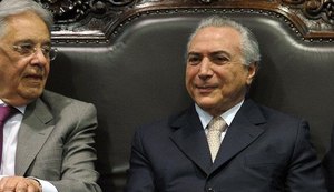 FHC pede a Michel Temer grandeza para renunciar