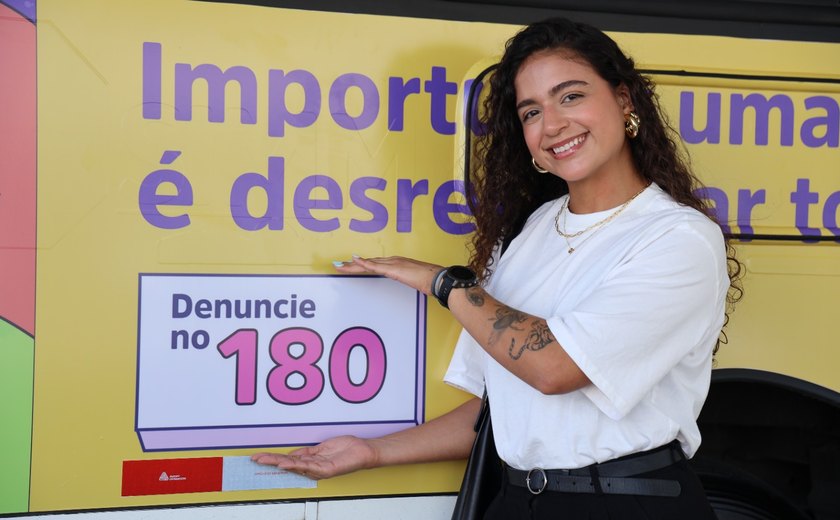 MP/AL apoia campanha de combate à importunação sexual contra a mulher no transporte coletivo urbano