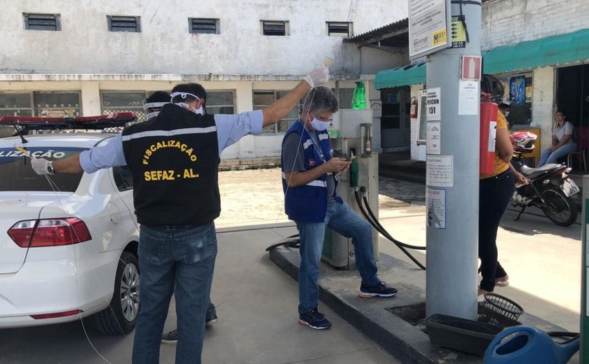 Operação da Sefaz combate sonegação fiscal nos postos de combustíveis em Alagoas