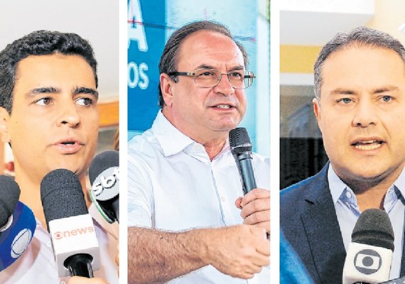 Renan e JHC disputam apoio do prefeito de Arapiraca