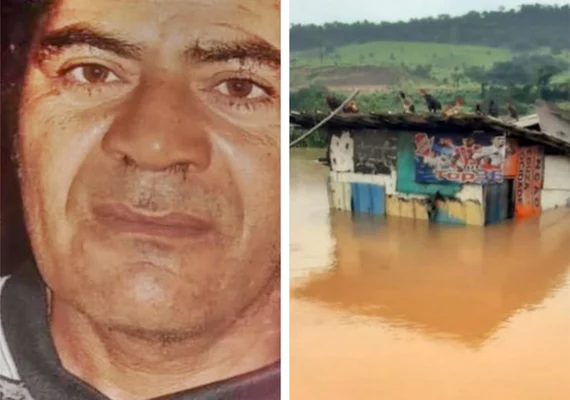 Homem desaparece ao ser arrastado por correnteza de rio após resgatar esposa