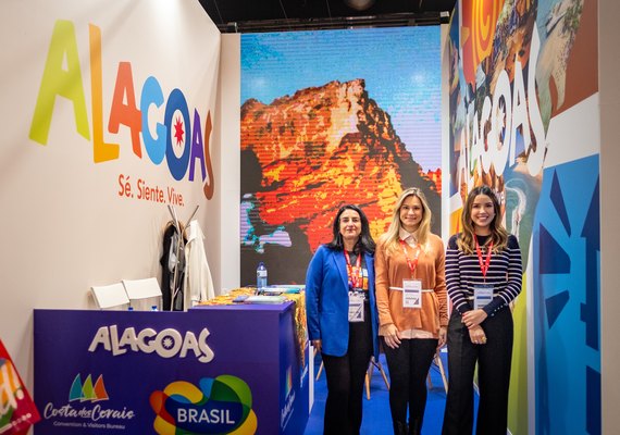 Governo de Alagoas promove turismo do estado em Feira Internacional na Espanha