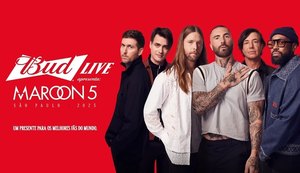 Bud Live estreia com Maroon 5 em show exclusivo para fãs brasileiros