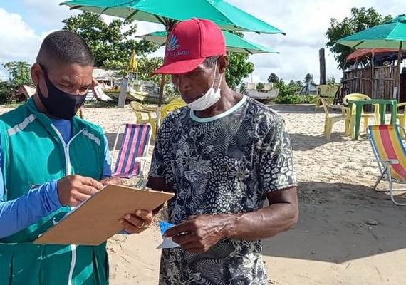 Em Porto de Pedras, Prefeitura intensifica fiscalização nas praias nessa alta temporada turística
