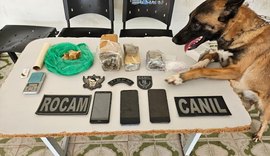 Polícia flagra tráfico de drogas durante ações em Maragogi e Arapiraca