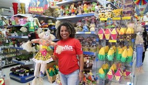 Artigos juninos já estampam vitrines em lojas de Maceió