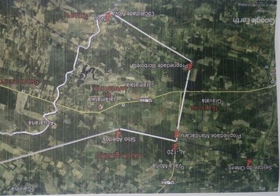 Iteral faz a revisão dos limites territoriais de Jaramataia
