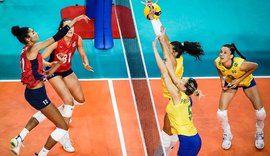 Brasil perde para os Estados Unidos por 3 a 0 no vôlei feminino