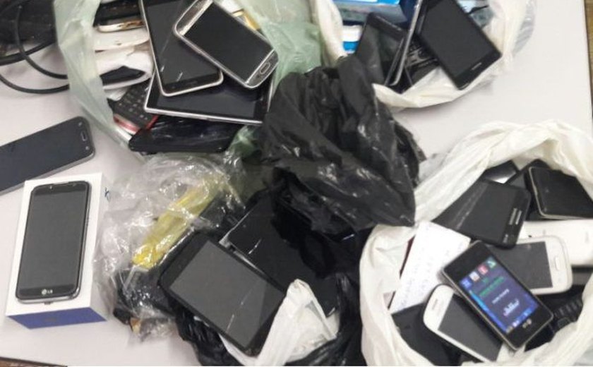 Polícia Civil apreende 150 aparelhos celulares em ação no Agreste alagoano