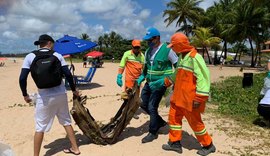 Prefeitura faz parceria com Praia Limpa e retira mais de 100 kg de lixo em Guaxuma