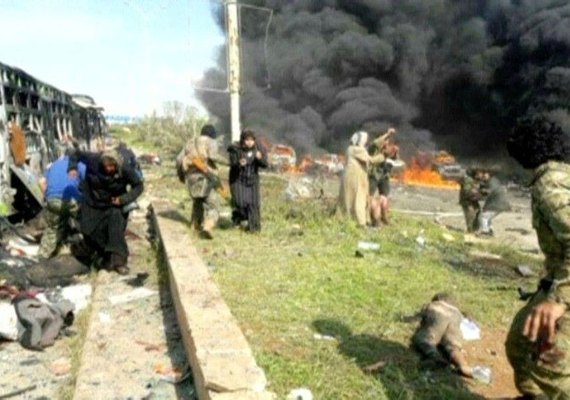 Explosões atingem comboio de ônibus perto de Aleppo, na Síria, e deixa mortos