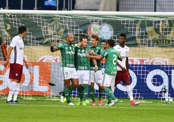 Palmeiras bate o Fluminense em São Paulo e se recupera no Brasileirão