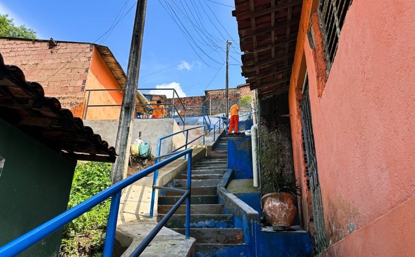 Brota na Grota inicia 2026 com obras em 19 comunidades de Maceió