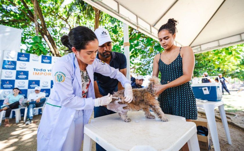 Saúde vacina cães e gatos do 2º Distrito Sanitário no próximo fim de semana