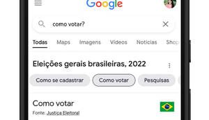 Google lança recurso em parceria com o TSE