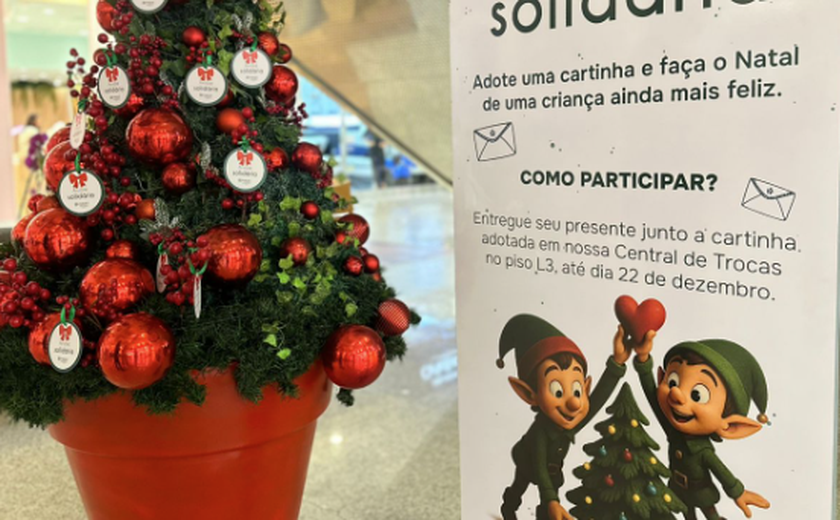 Parque Shopping Maceió inicia campanha com Árvore Solidária em parceria com a APAE