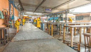 Mercado da Produção fecha para serviço de desinfecção e limpeza nesta segunda (22)