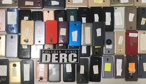 Polícia Civil recupera e entrega novo lote de celulares roubados em Maceió