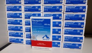 Sesau já distribuiu mais de 50% da Cloroquina enviada pelo Ministério da Saúde