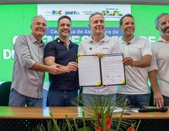 Governador Paulo Dantas e ministro Renan Filho autorizam início da duplicação da BR-104 em Alagoas