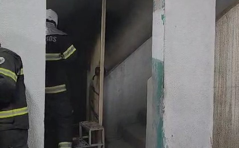 Incêndio atinge área de farmácia da Maternidade Santa Mônica