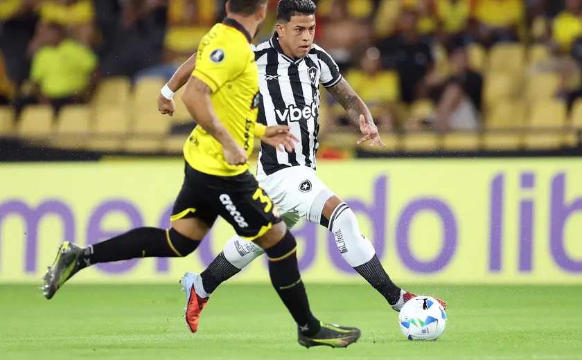 Botafogo sai atrás, mas consegue empatar com Barcelona em Guayaquil