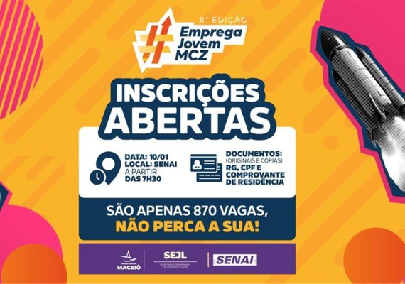 Emprega Jovem MCZ 2024 abre inscrições nesta quarta-feira (10)