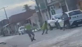 Durante corte de água, funcionários da BRK são atacados com facão por morador no Pilar