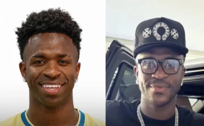 Jogador Vini Jr. monta esquema no sigilo e passa por cirurgia facial