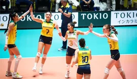 Brasil vence Bélgica e se mantém vivo no Pré-Olímpico de vôlei feminino