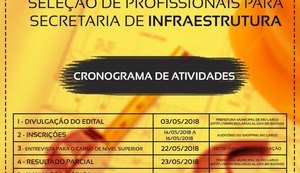 Edital da Prefeitura de Rio Largo tem vagas para níveis fundamental, médio e superior