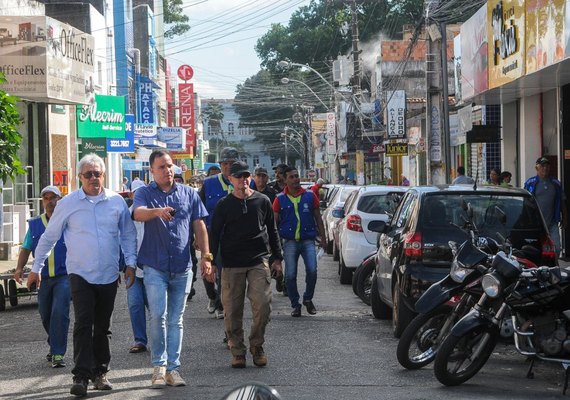 Prefeitura de Maceió intensifica reordenamento do Centro