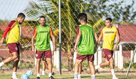 CRB treina forte para encarar a Chapecoense na terça-feira
