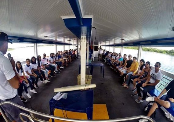 Projeto de educação ambiental é realizado em parceria com a Ufal