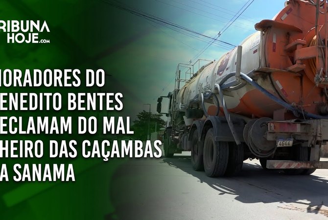 Moradores do Benedito Bentes I reclamam do mau cheiro das caçambas da Sanama