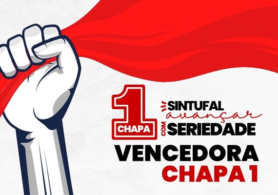 Direção eleita para o Sintufal agradece votação