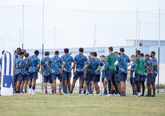 CSA faz último treino nesta sexta-feira em Itajaí-SC