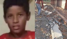 Menino de 12 anos morre ao ser atingido por viga de concreto em Girau do Ponciano