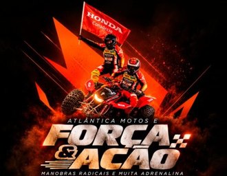 Shopping recebe show de manobras radicais da equipe Força e Ação