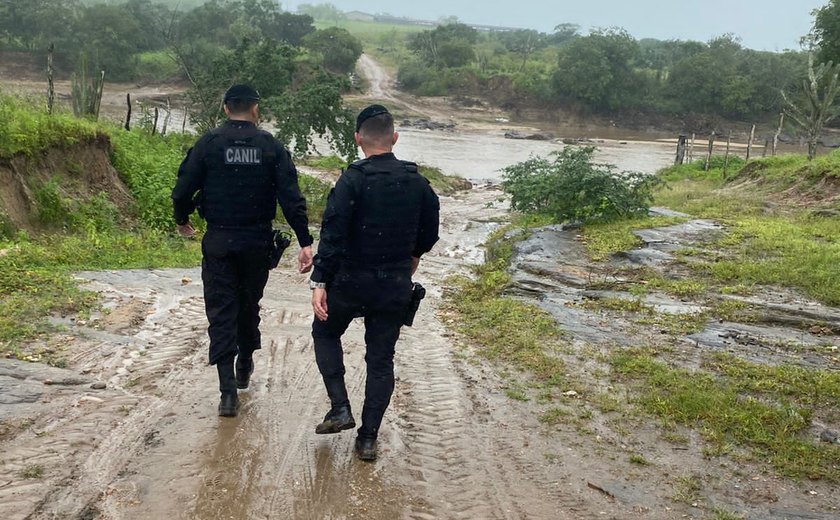 Equipes de buscas enfrentam chuva e lama em diligências pelo Agreste e Sertão