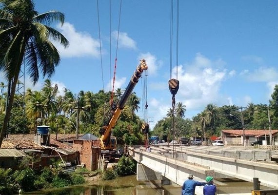 Trecho da ponte do rio Jacarecica será temporariamente interditado nesta 5ª