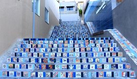 Todos Pela Cidade restaura escadaria no Centro de Maceió