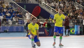 Brasil goleia Cuba na estreia na Copa do Mundo de futsal: 10 a 0