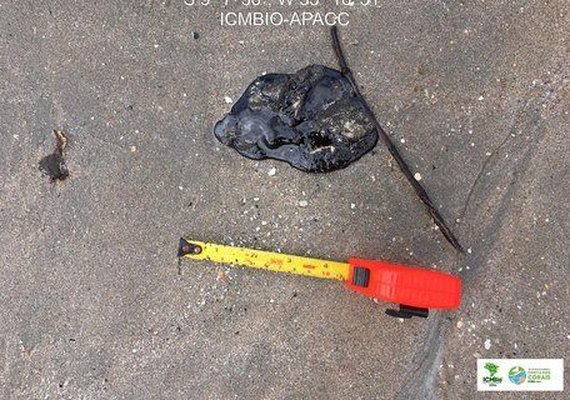 ICMBio divulga que novas manchas de óleo apareceram no município de Japaratinga